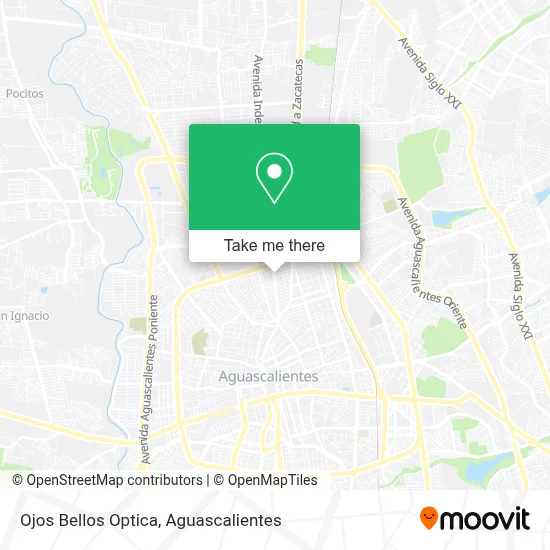 Ojos Bellos Optica map