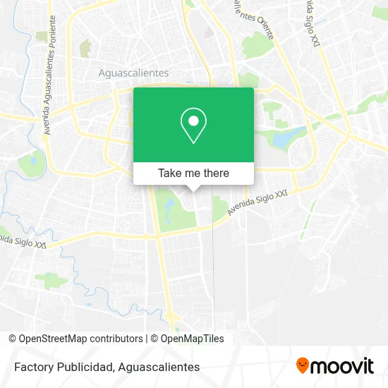 Factory Publicidad map
