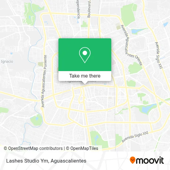 Lashes Studio Ym map