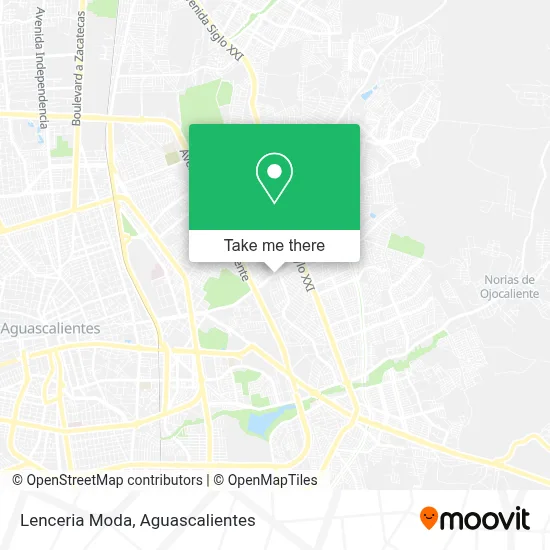 Lenceria Moda map