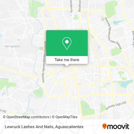 Lewruck Lashes And Nails map