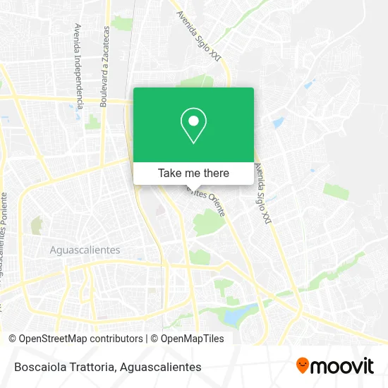 Boscaiola Trattoria map
