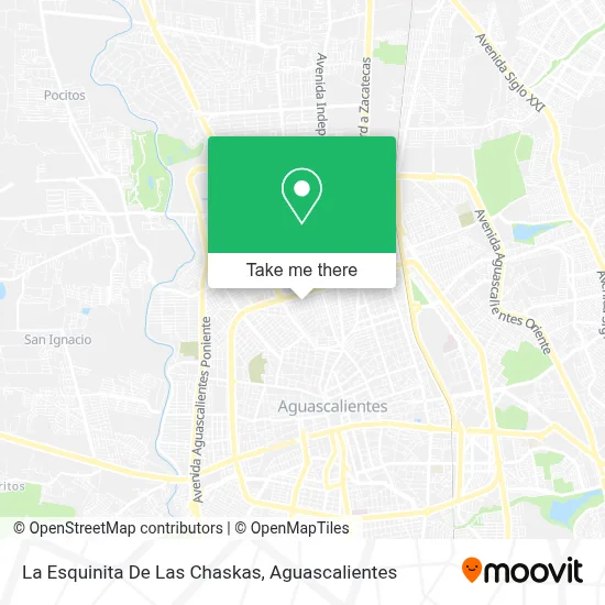 La Esquinita De Las Chaskas map