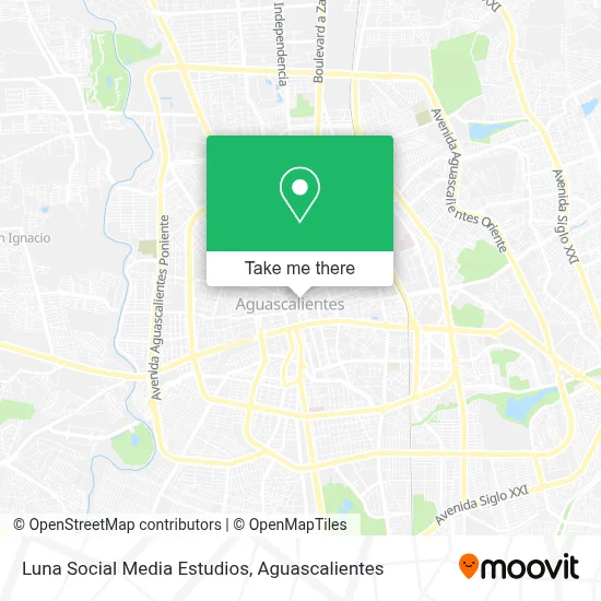Luna Social Media Estudios map