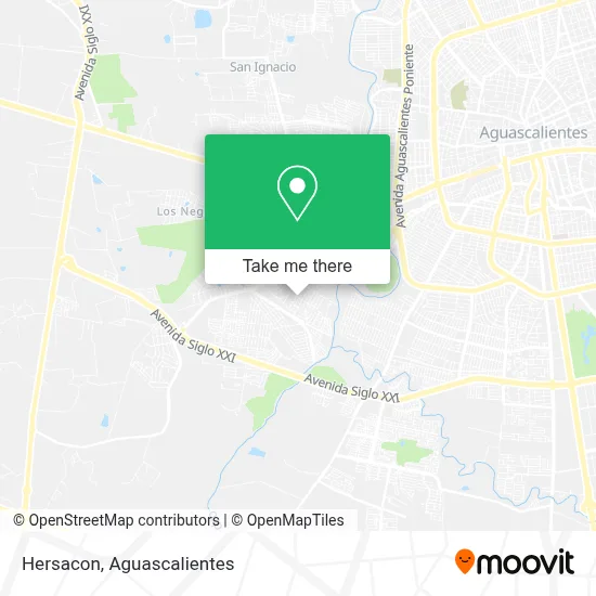 Hersacon map