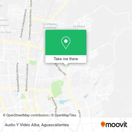 Audio Y Video Alba map