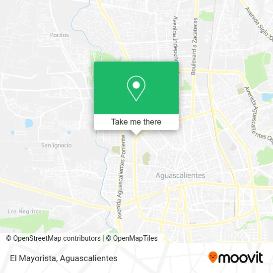 El Mayorista map