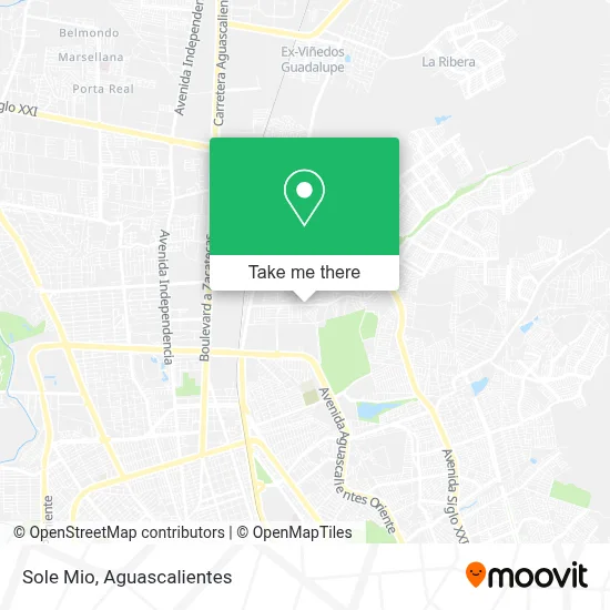 Sole Mio map