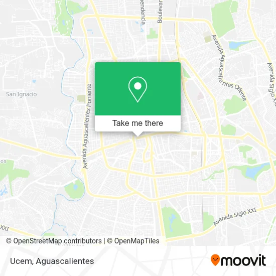 Ucem map