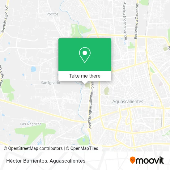 Héctor Barrientos map