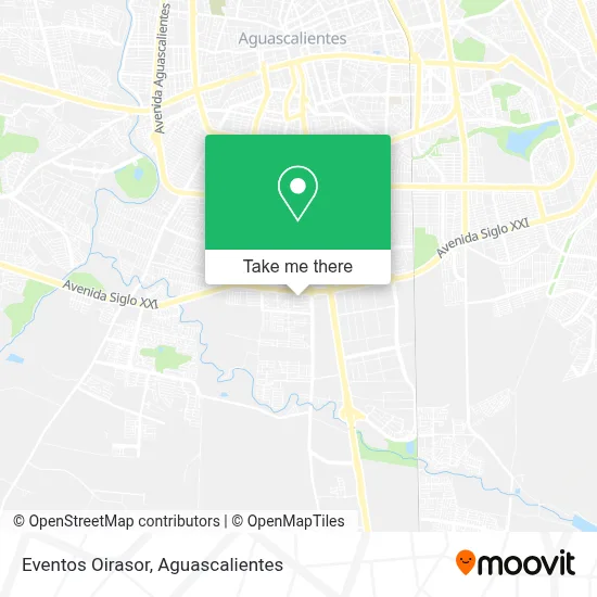 Eventos Oirasor map