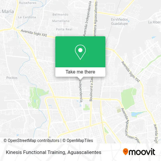 Kinesis Functional Training map