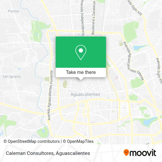 Caleman Consultores map