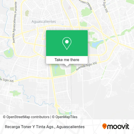Recarga Toner Y Tinta Ags. map