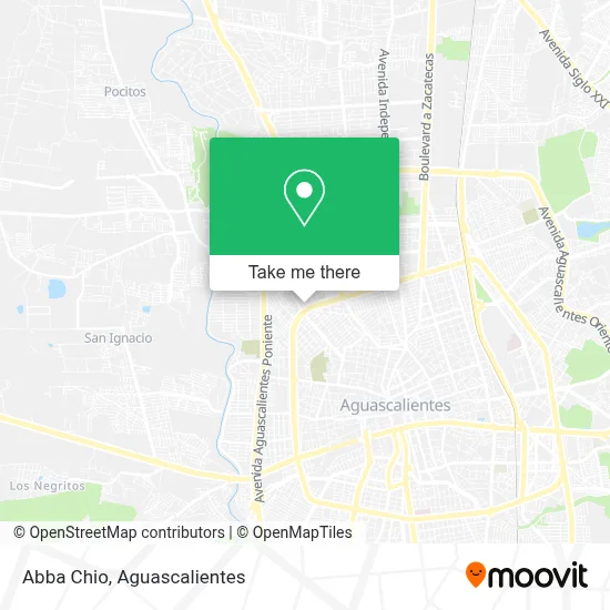 Abba Chio map