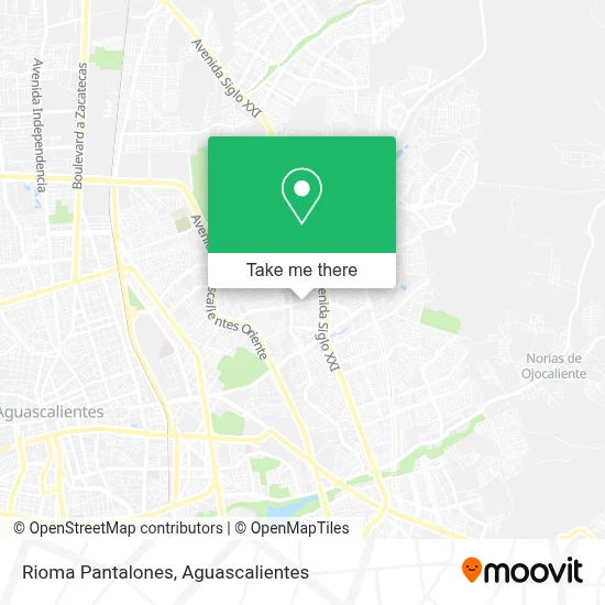 Rioma Pantalones map