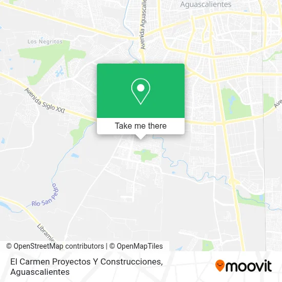 El Carmen Proyectos Y Construcciones map