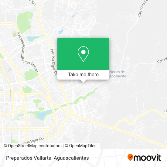 Preparados Vallarta map