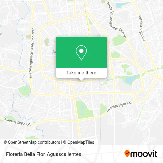 Floreria Bella Flor map