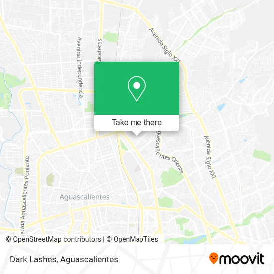 Dark Lashes map