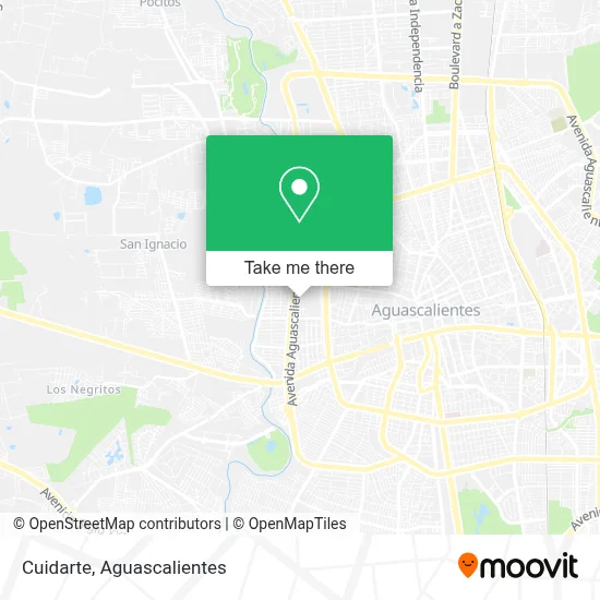 Cuidarte map
