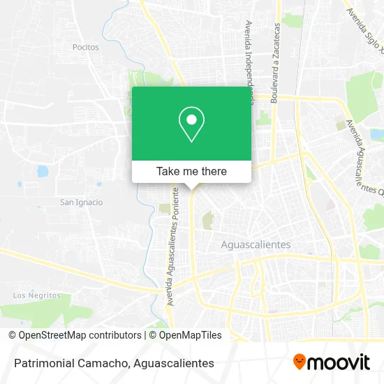 Patrimonial Camacho map