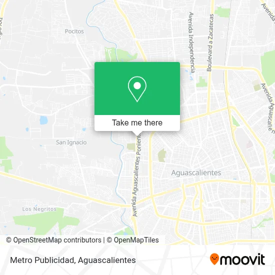 Metro Publicidad map