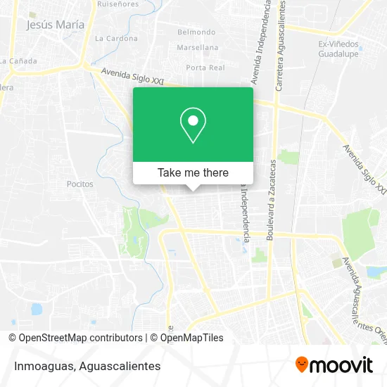 Inmoaguas map