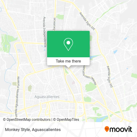 Monkey Style map
