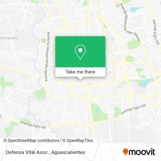 Defensa Vital Asoc. map