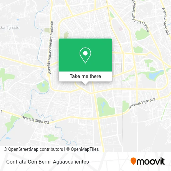 Contrata Con Berni map