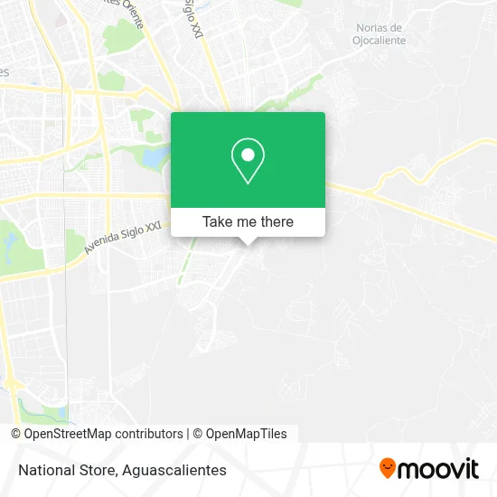 National Store map