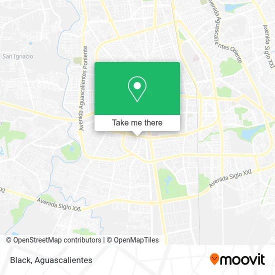 Black map