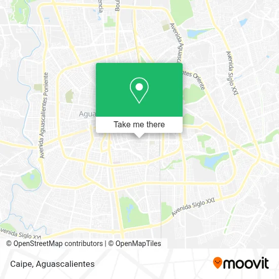 Caipe map