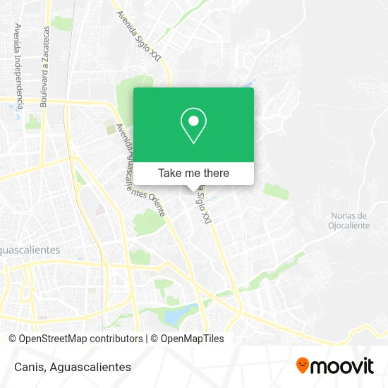 Canis map