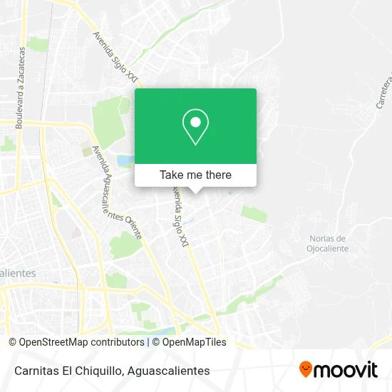 Carnitas El Chiquillo map