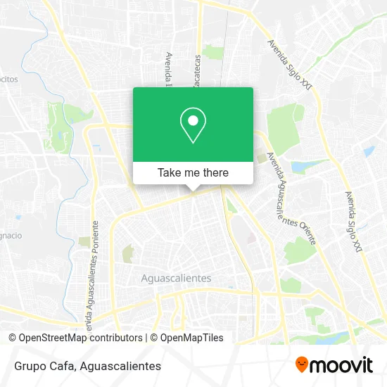 Grupo Cafa map