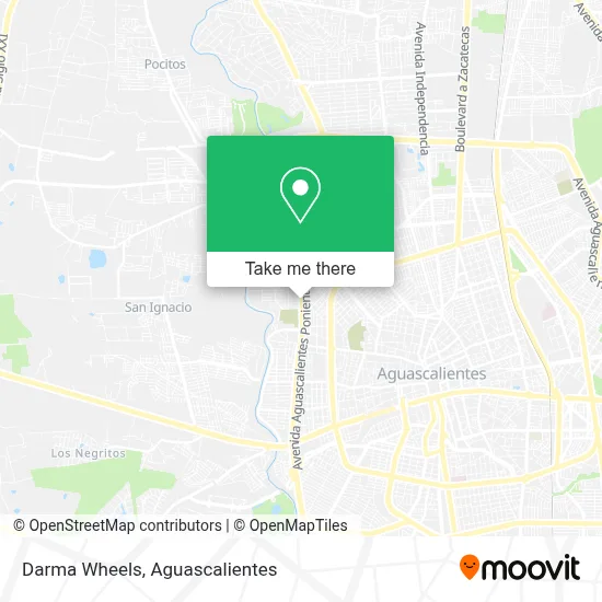Darma Wheels map