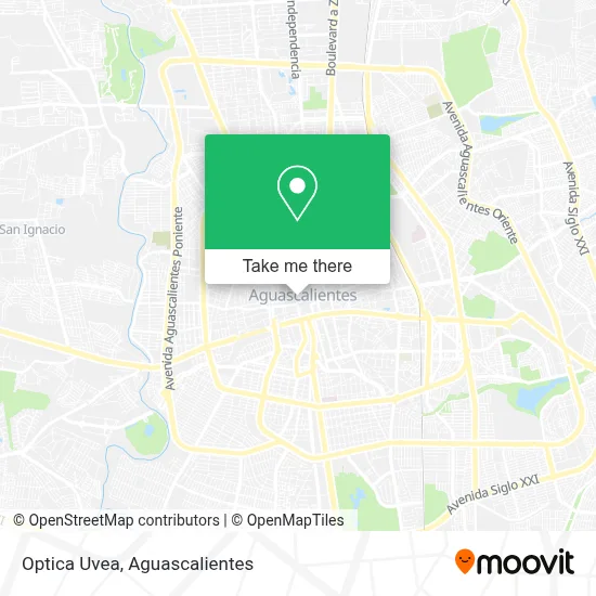 Optica Uvea map