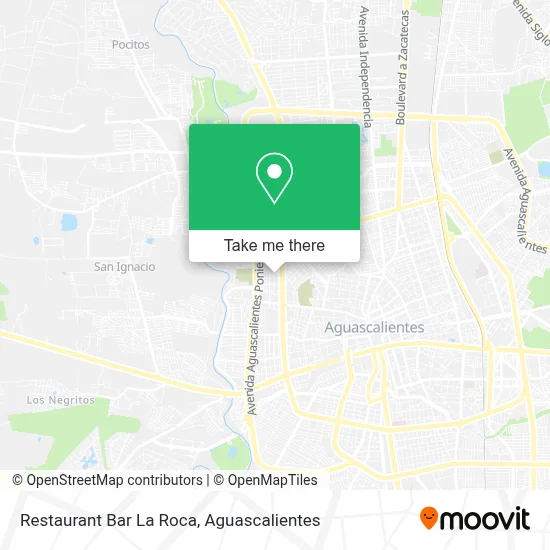 Restaurant Bar La Roca map