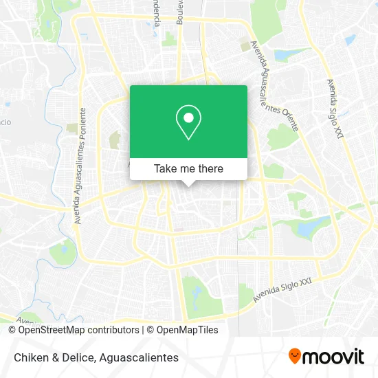 Chiken & Delice map