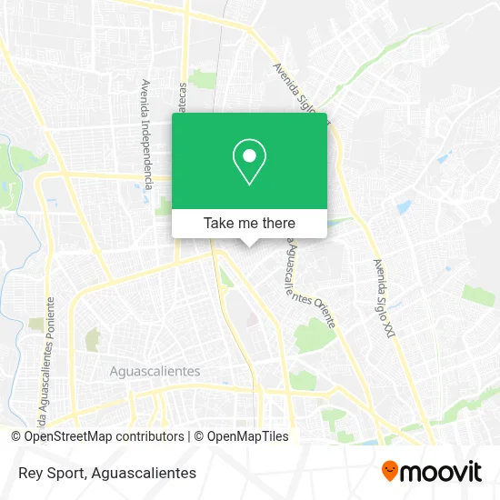 Rey Sport map