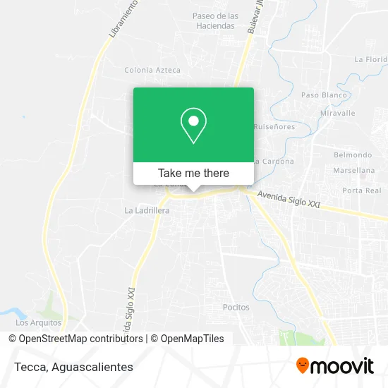 Tecca map