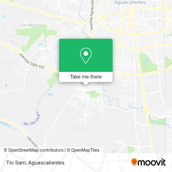 Tío Sam map