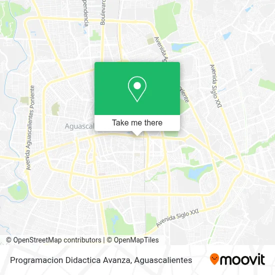 Programacion Didactica Avanza map