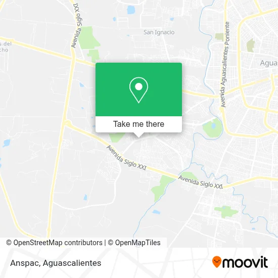 Anspac map