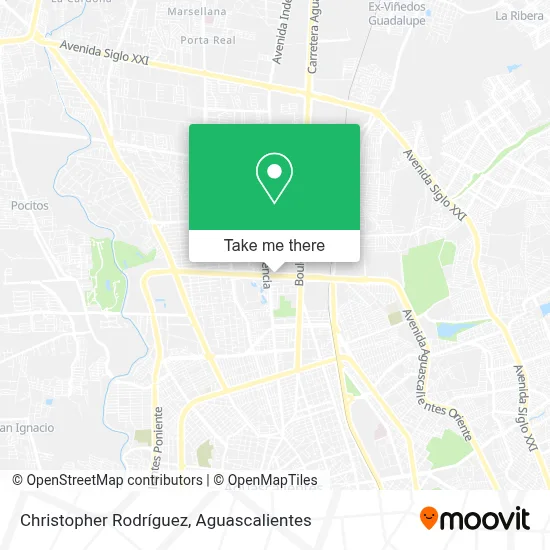 Christopher Rodríguez map