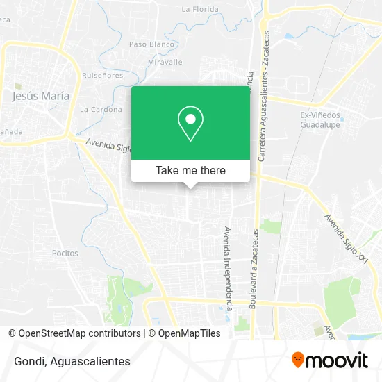Gondi map
