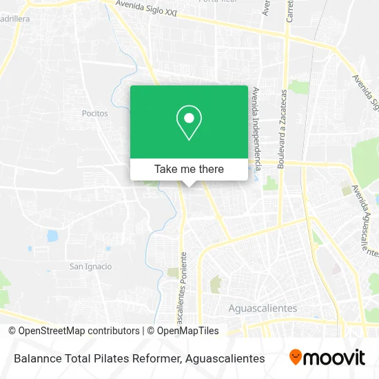 Balannce Total Pilates Reformer map
