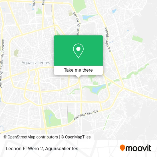 Lechón El Wero 2 map